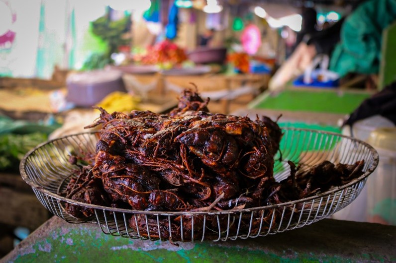 Tamarind fruit at Mombasa market