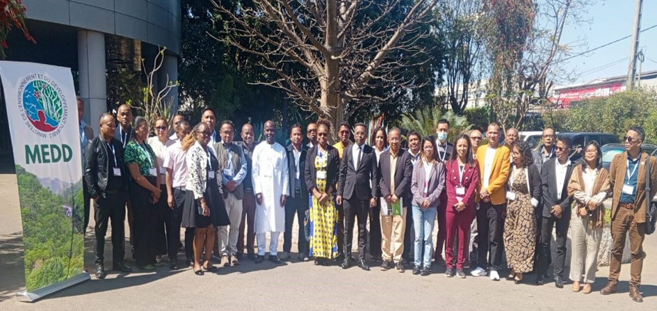 Participants at the Madagascar policy dialogue