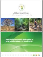 Public and private sector development in forest products industry of South Africa